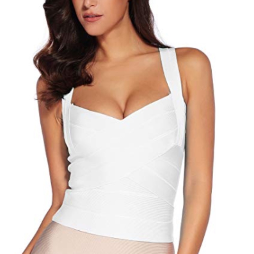 White Bandage Top